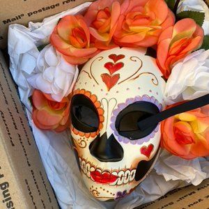 Day of the Dead Mask - new  Dia de los muertos